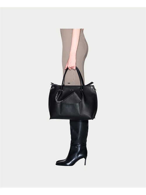 Armani Exchange women's shopper bag with pouch ARMANI EXCHANGE | XW001211-AF15625UC001